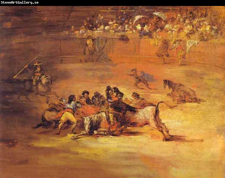 Francisco Jose de Goya Scene of Bullfight